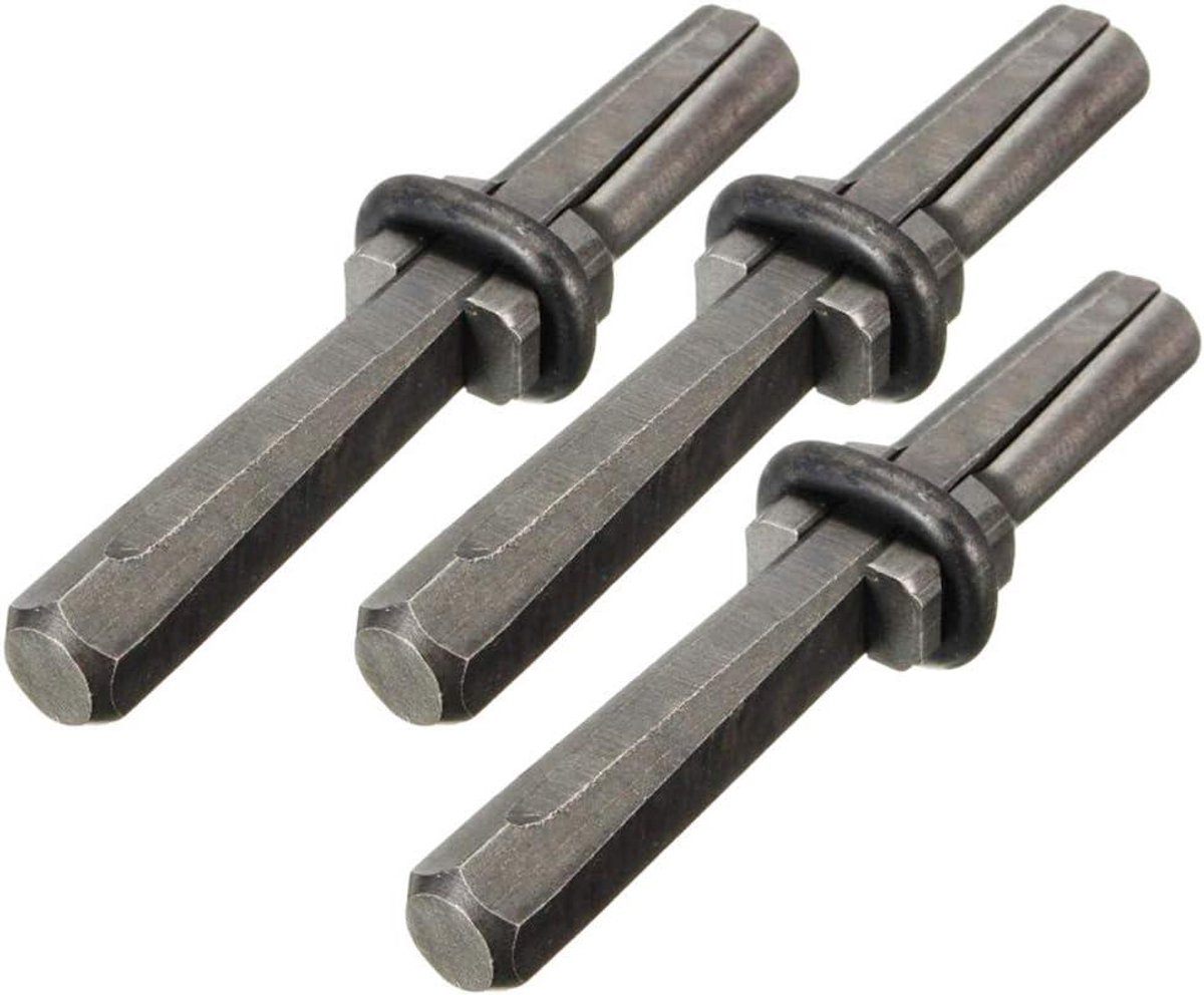 Steen Splijter Set - Beton Splitter - Stenen Splijten - Gecompenseerde Plug - 9/16 inch - Metaal