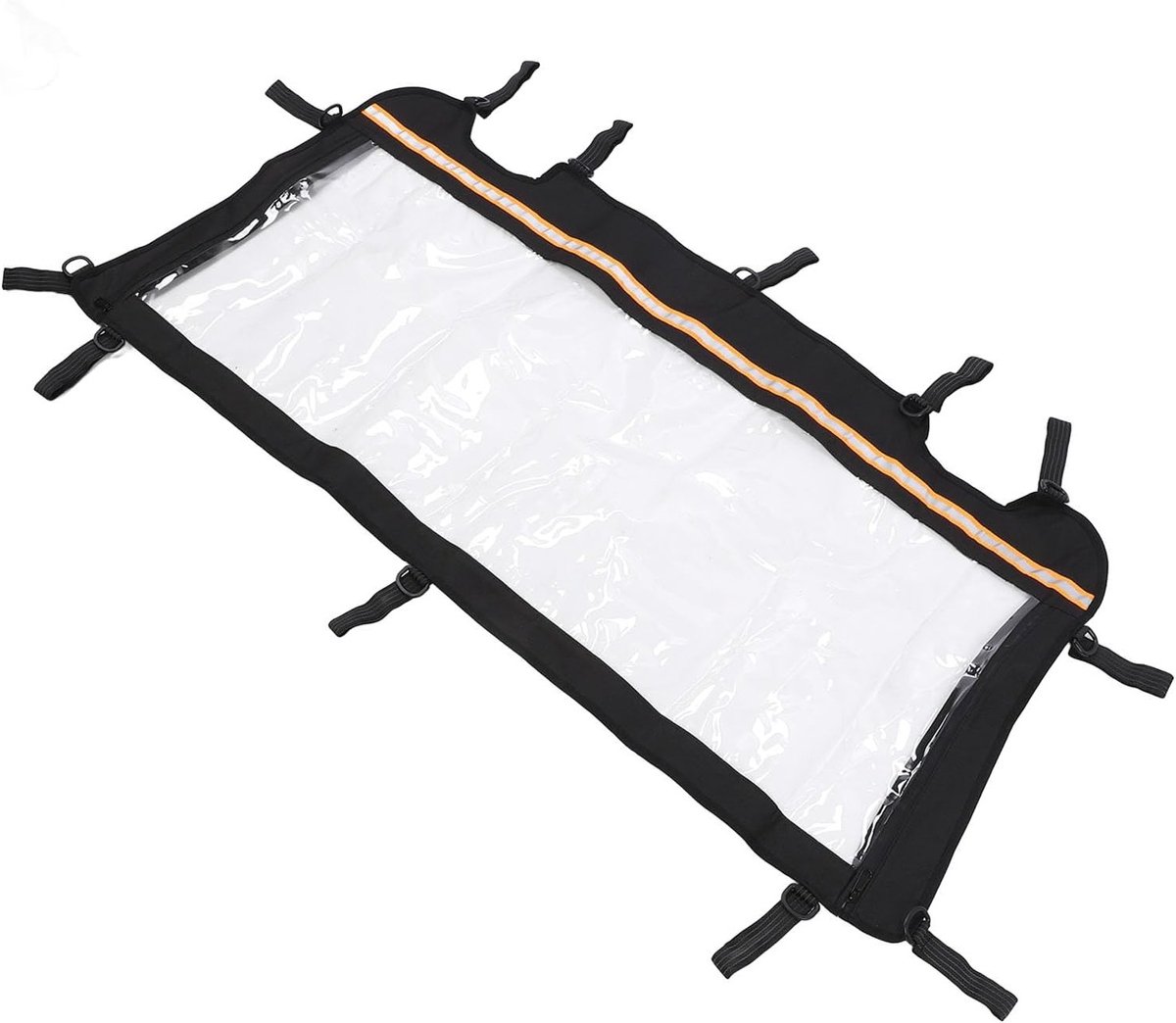 Achterste Windscherm voor UTV, Geschikt voor XP 1000 en XP 4 1000, Transparant PVC, Oxford Design, Bescherming tegen Zand en Stof, Eenvoudige Installatie, 2014-2023
