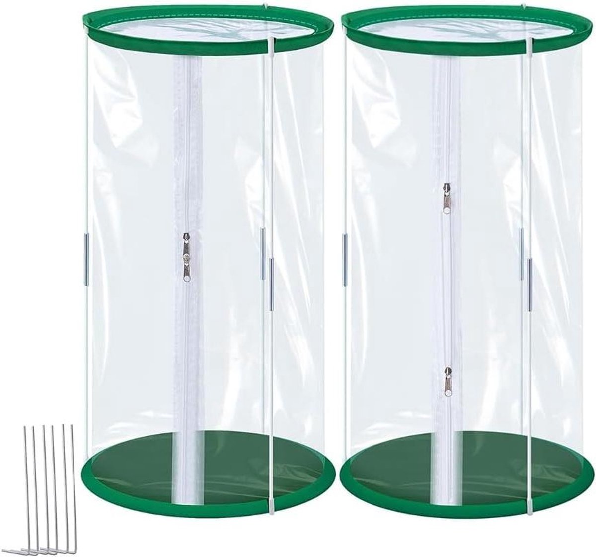 Mini Kas - Plantenhoes - Planten Beschermen - Waterdicht PVC - 2 Stuks - Transparant