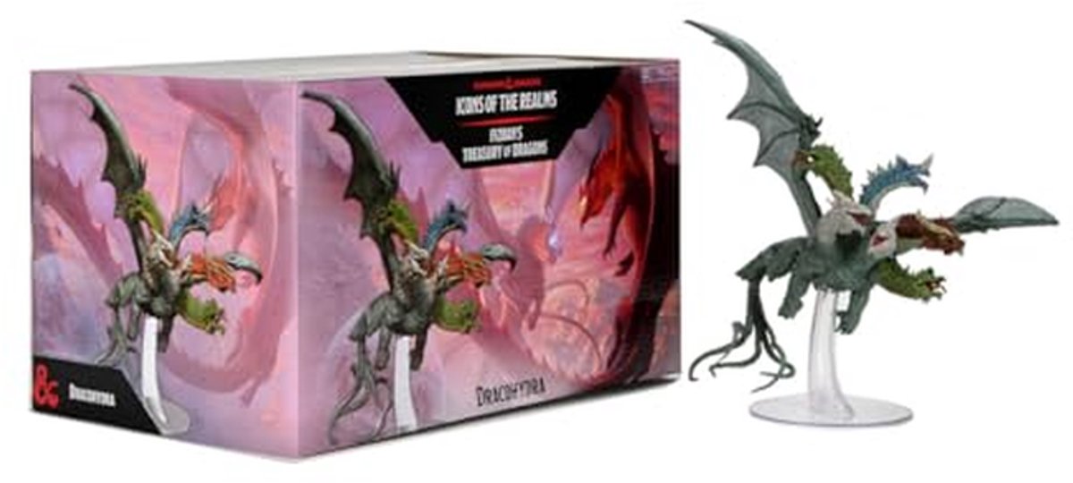 Dungeons & Dragons Dracohydra Miniatuur - Gigantisch Sculpted Figure voor Avonturieren