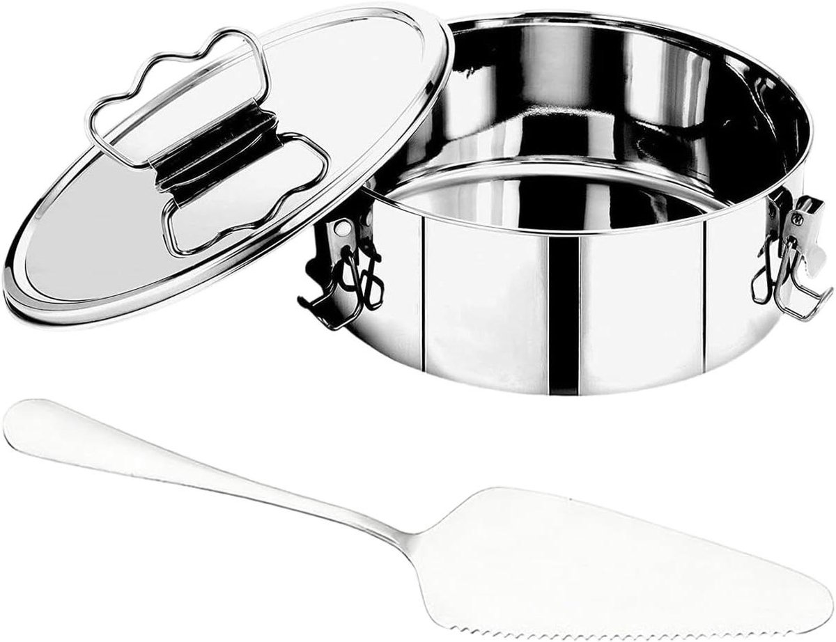 RVS Stoompan - Stoommand Inzetpan - Gezond Koken - Lekvrij Ontwerp - 19x7.5cm - Zilver