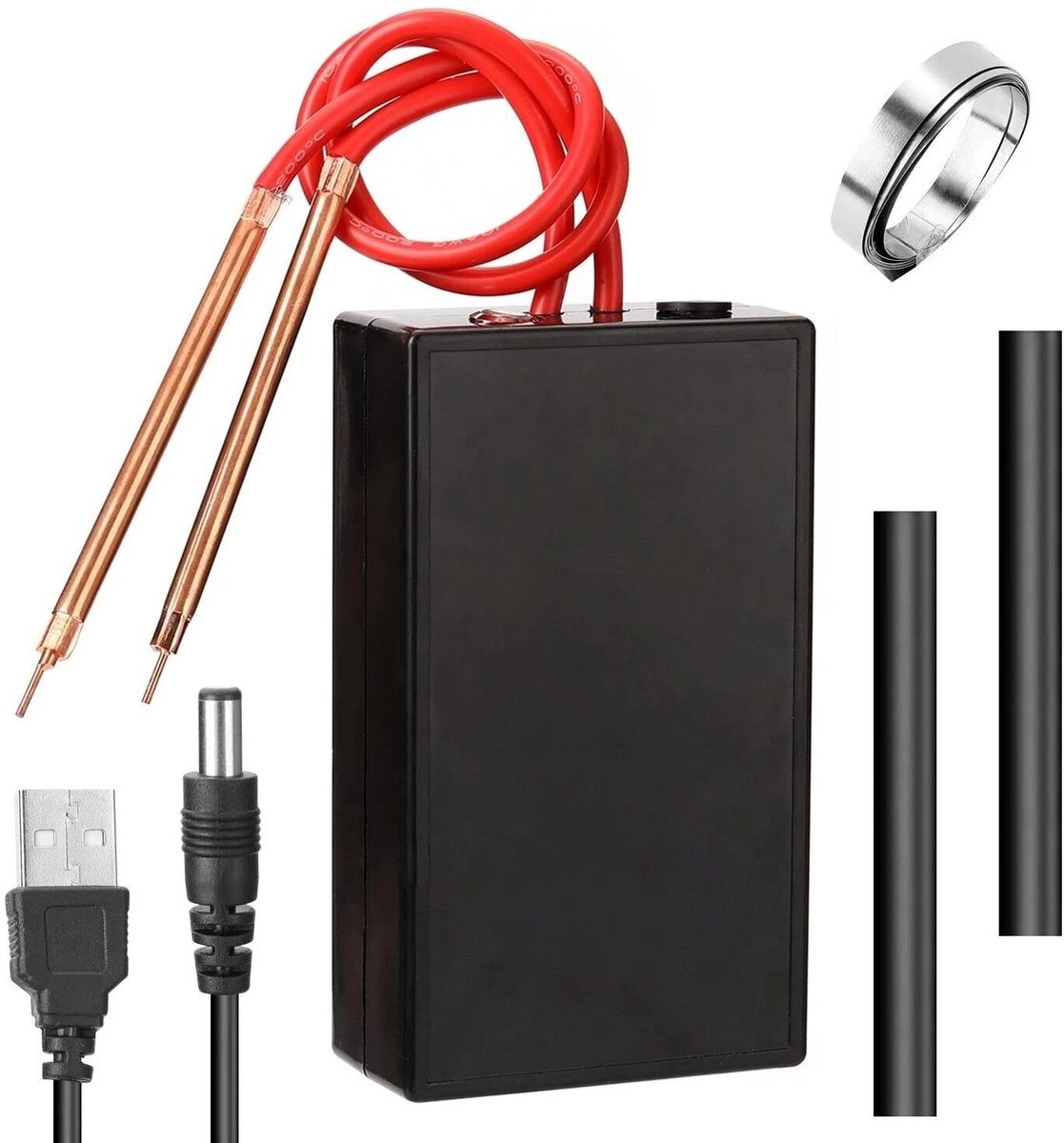 OmGoods - Dailygoody - 18650 batterij puntlasmachine - Draagbare mini puntlasmachine - DIY volledige set - Nikkel riem puntlassen - Ideaal voor huishoudelijk ge...