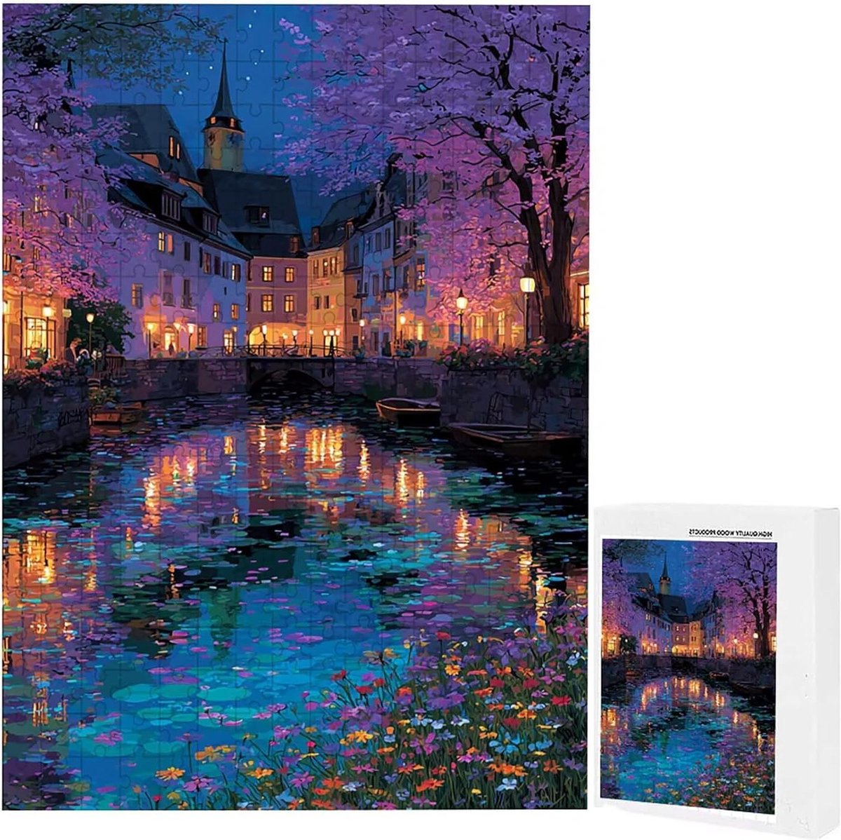 Legpuzzel 4000 stukjes - Volwassenen puzzel - Ontspanning en decoratie - Genummerde zones - 140 x 87 cm - Multicolor