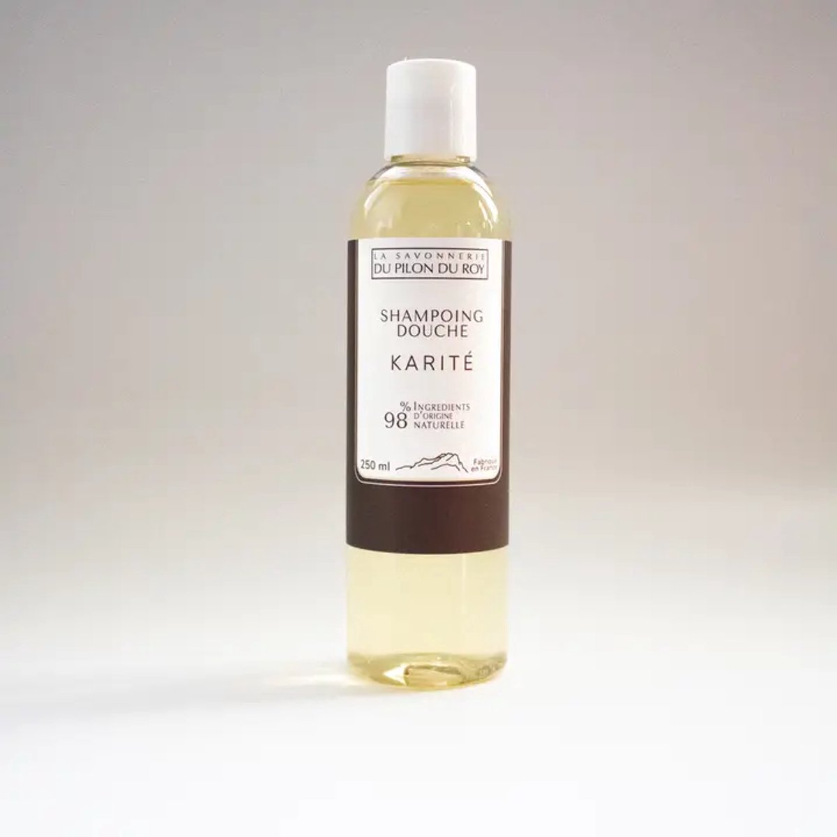 Biologische Shampoo en Douchegel uit Marseille met Shea boter - karite - Delicaat geur - handgemaakt in Frankrijk 250ml