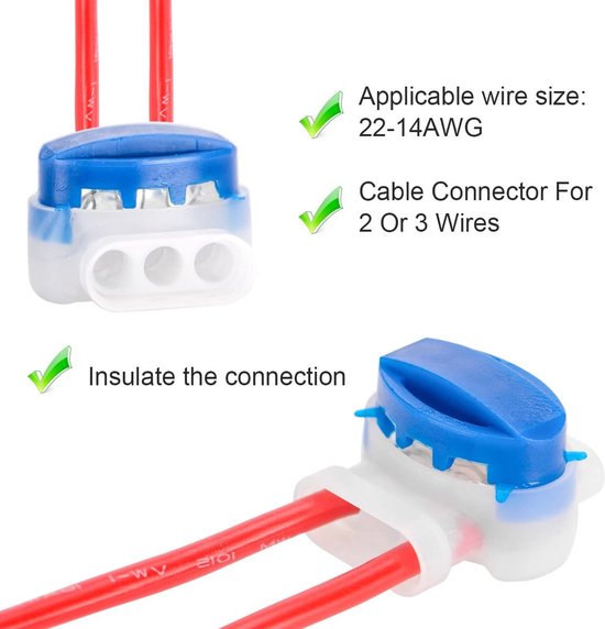 3M Gel connectors - 15 stuks - Kabelverbinders - Scotchlok 314 - Perimeterdraad reparatie universeel - Begrenzingsdraad reparatie — afbeelding 5