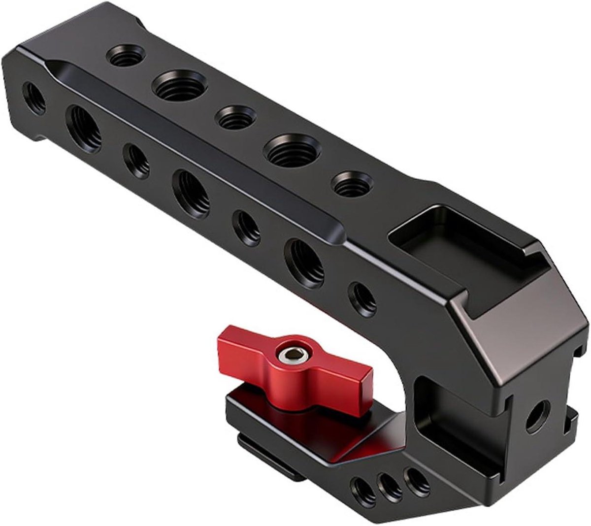 Camera Handgreep - Stabilisator Grip - Betere Controle - Verstelbare Hoek - 132 x 66 mm - Zwart