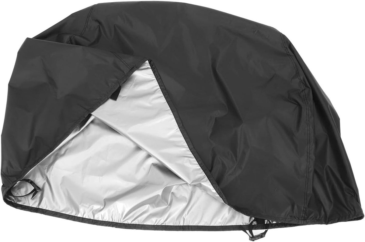 Tafelcover Waterdicht - Beschermhoes Tafel - Buiten Spelen - Winddichte Sluiting - 104x84x63.5cm - Zwart