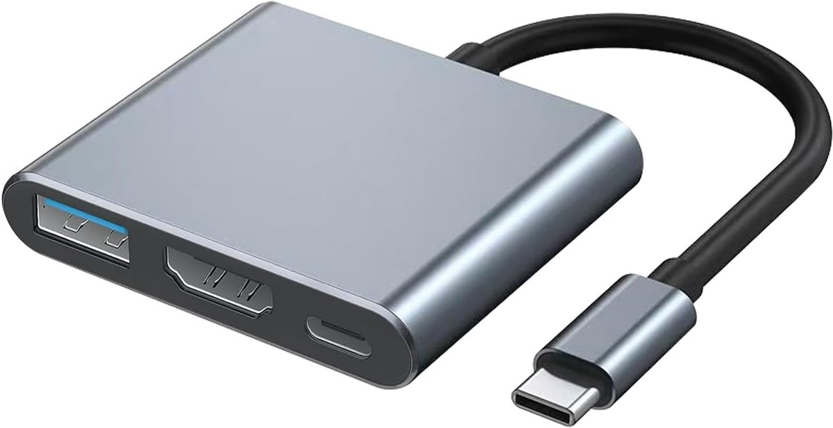 3combineren1 USB,Type CAdapters voor tv's, laptops en andere apparaten.Capparatuur