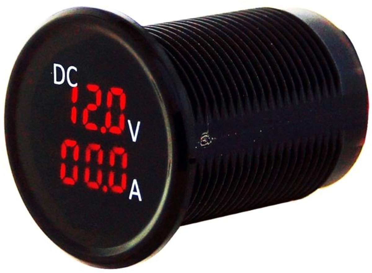 Talamex Volt- & amperemeter 4.5-30V & 0-15A