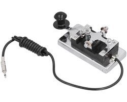 Solidchoice - Dailygoody - Morse HY-K4 CW Telegraaf Sleutel - DIY Telegrafie - Hoogwaardig - Onderwijs - Mechanisch - Ideaal voor kortegolf radio co...