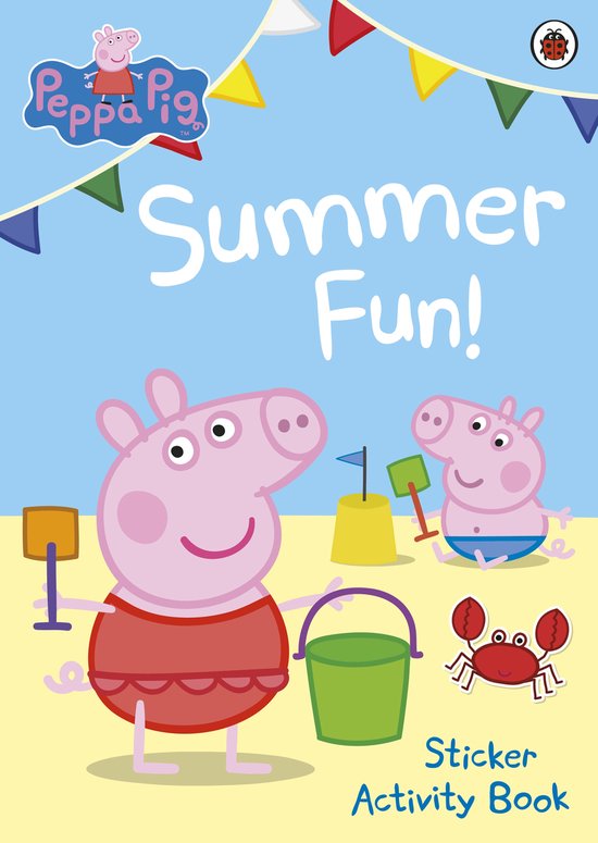 Peppa Pig Summer Fun Sticker Activity Bk - cover