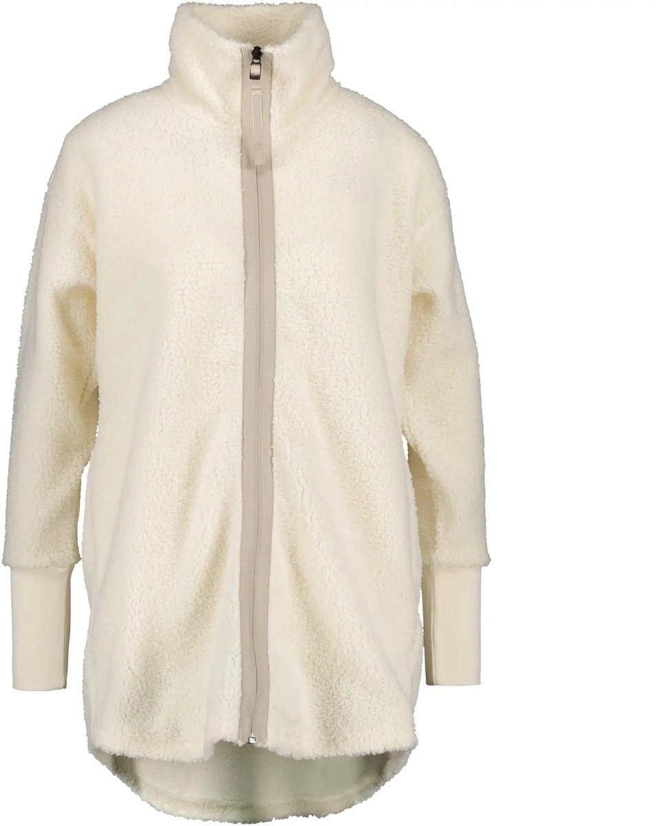 Fleece met volledige rits voor dames Didriksons Sally Wit