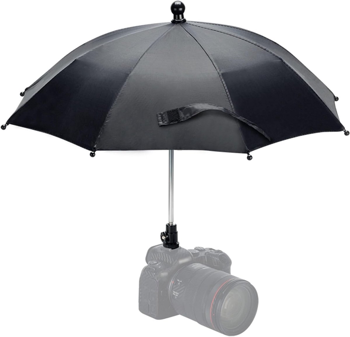 Professionele Regen- en Zonbescherming voor DSLR en Mirrorless Camera's met Hot Shoe Bevestiging, Geschikt voor Diverse Modellen