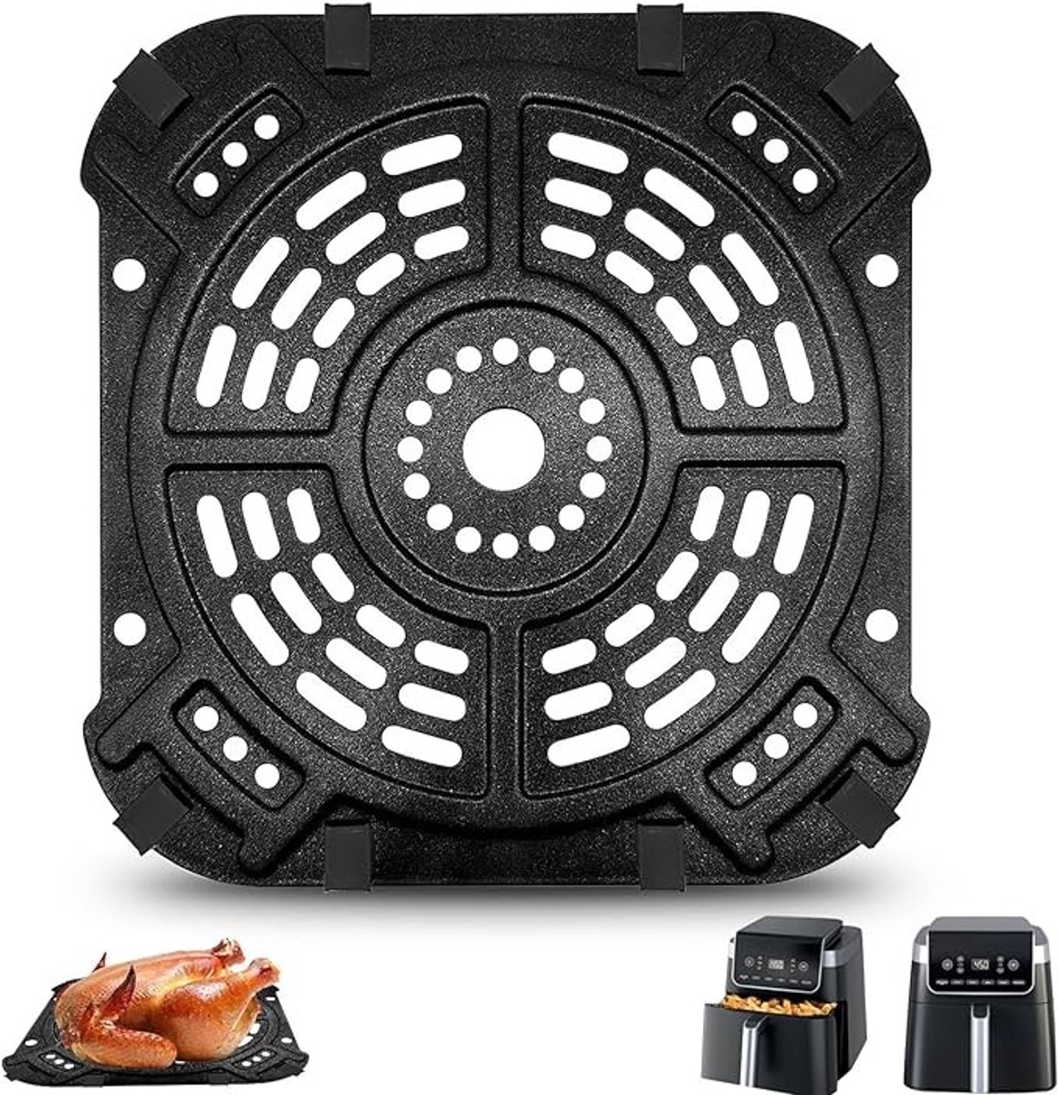 Airfryer Grill Pan voor Ninja Airfryer Pro XL 6,2L