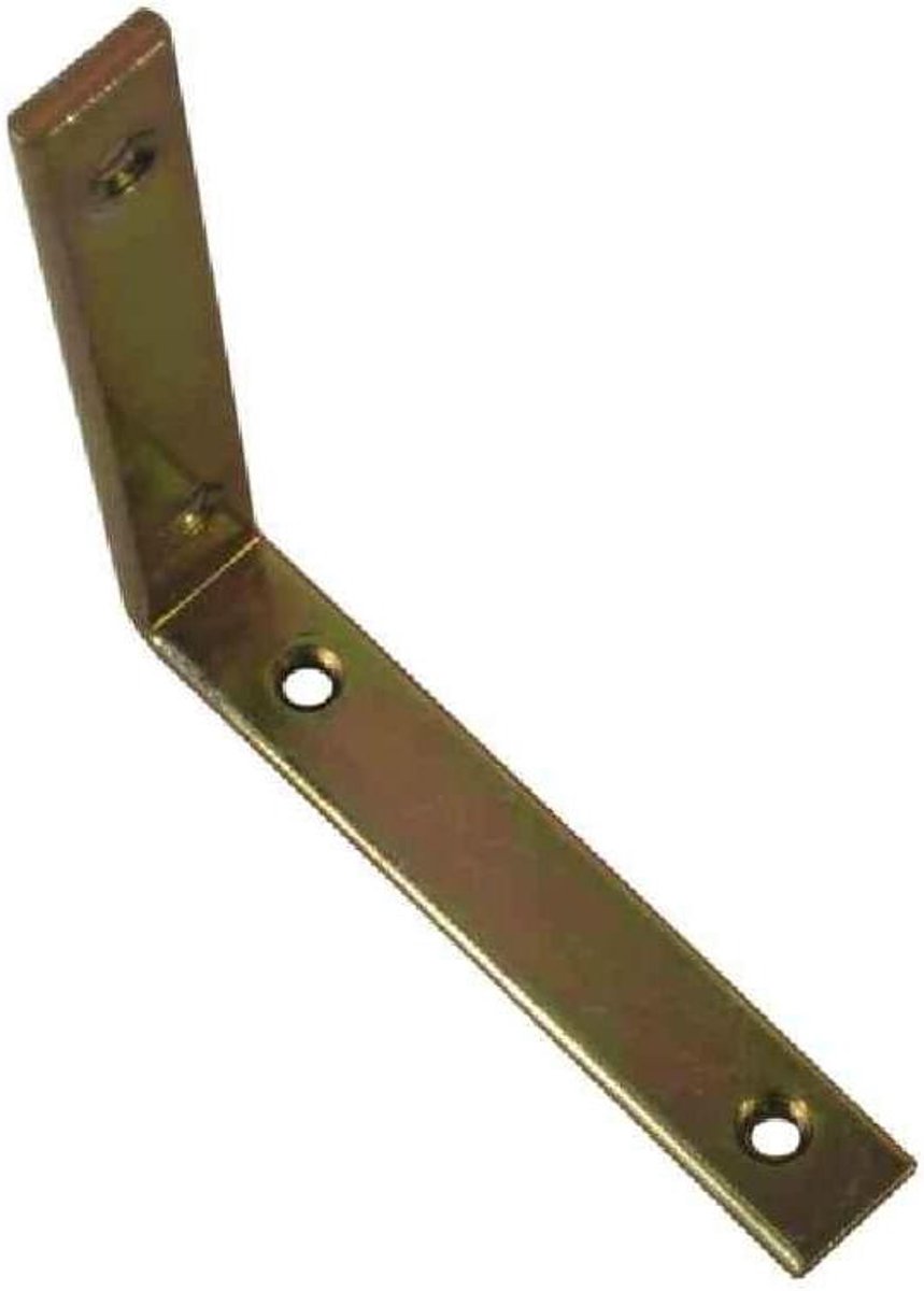 Balkhoek - Hoekverbinder - Houtverbinding Verstevigen - Gegalvaniseerd - 80 x 80 mm - Zilver
