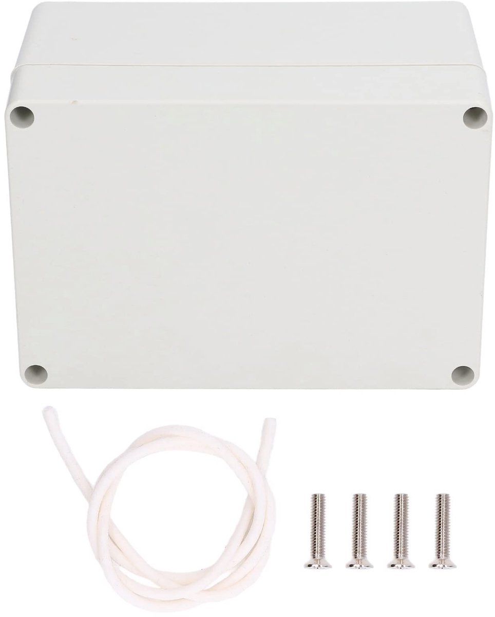 Allecto - Tyenaza Junction Box - 160x110x90mm - Waterdichte ABS Elektrische Behuizing voor Buiten