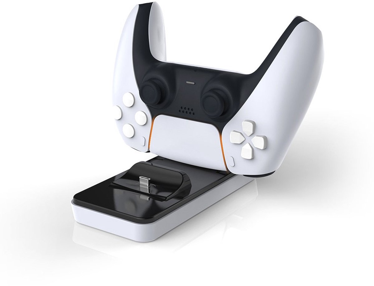 Subsonic Oplaadstation - Oplaadstation voor PS5 - 2 Controllers - Zwart/Wit - SA5608