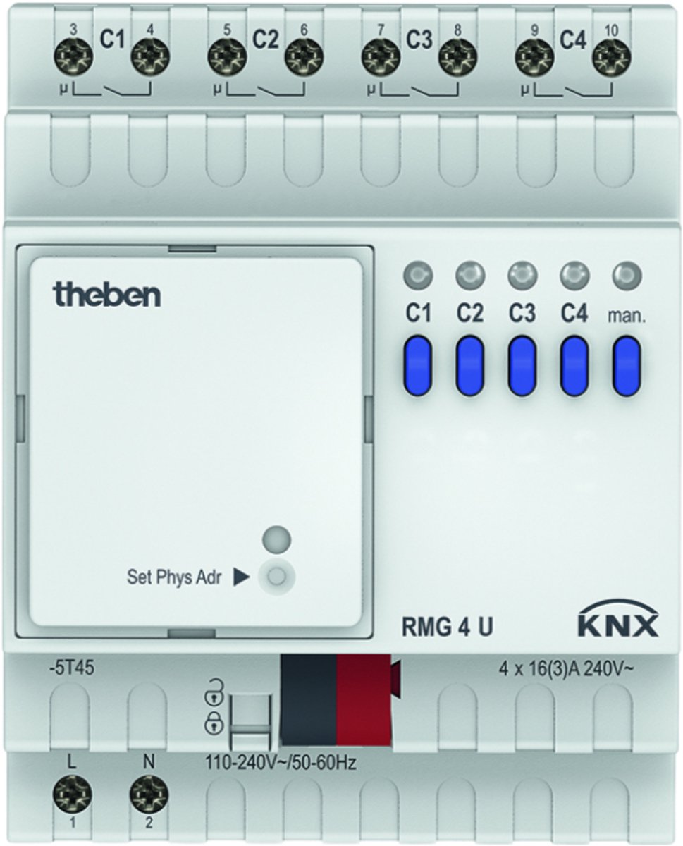 Theben RMG Bus-schakelactor - 4930223 - E36B5