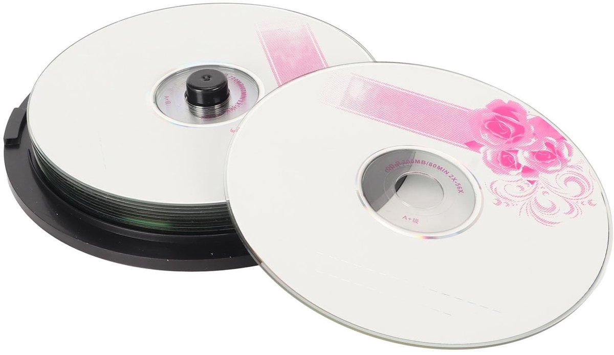 Lege CD-R Schijven - Beschrijfbare CD's - Muziek Opslaan - 700 MB Capaciteit - 10 Stuks