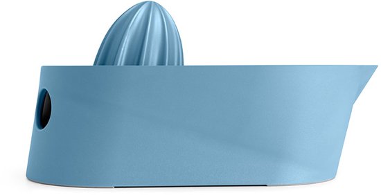 Hand citruspers - Oblo - Oceaan Blauw - L 22 x B 14 x H 13 cm - Polypropyleen van B+ Design — afbeelding 2