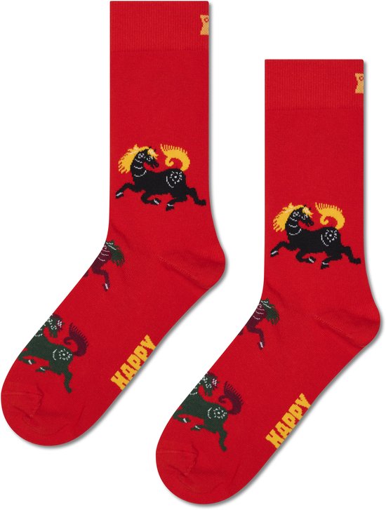 Happy Socks Lunar New Year Sock - unisex sokken - rood - Unisex - Maat: 41 - 46