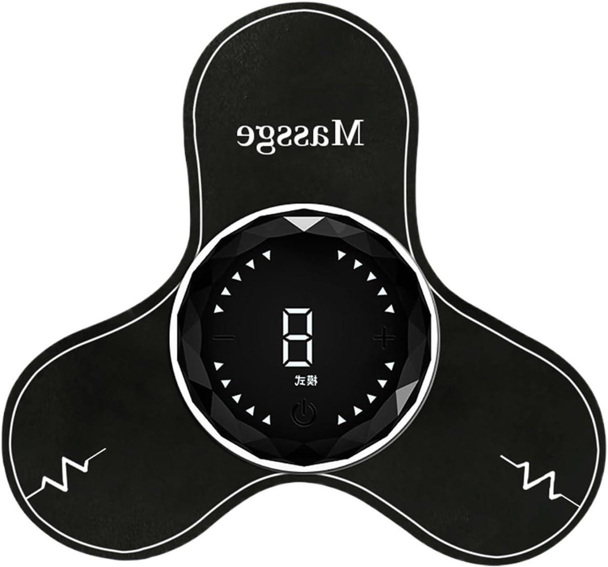 Nek Massager - Nek Ontspanner - Spierontspanning Thuis - 8 Massagemodi - 14.7 x 14.4 cm - Wit