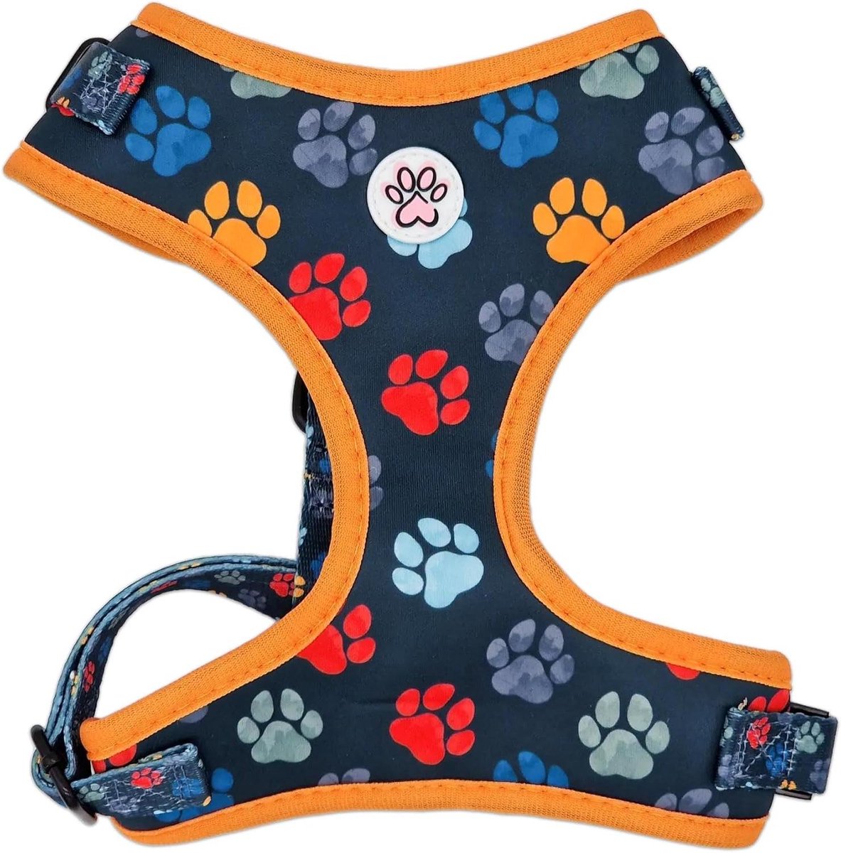 Hondentuigje - Honden harnas - Veilige wandelingen - Metalen gesp - Maat S - Blauw