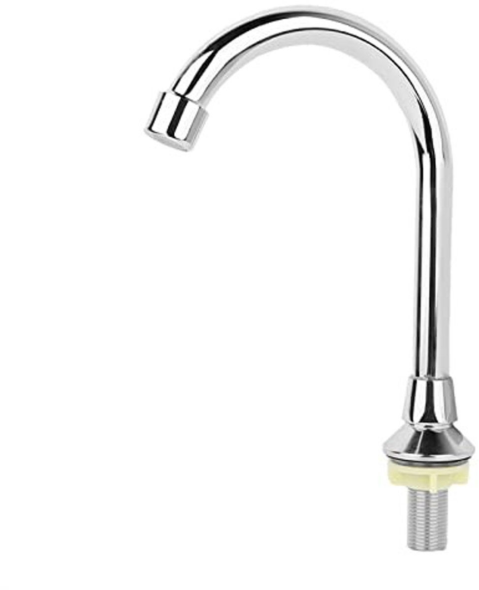 Allecto - Voetpedaal Kraan - Antibacterieel en waterbesparend - Ideaal voor keuken en labo