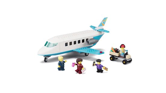 LEGO City Passagierstoestel Vliegtuig Speelgoed voor Kinderen Vanaf 4 Jaar 60492