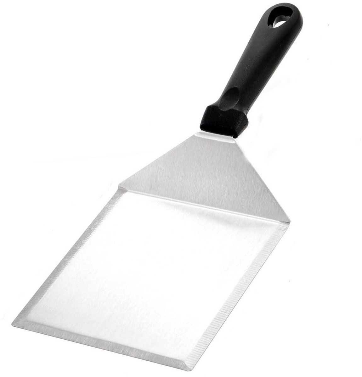 Allecto - RVS Grillspatel - Brede Spatel voor BBQ en Grillen - Stevige Burger Turner