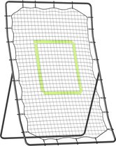 HOMCOM-Rebounder-PE, Metall-123L x 90B x 174H cm-Schwarz