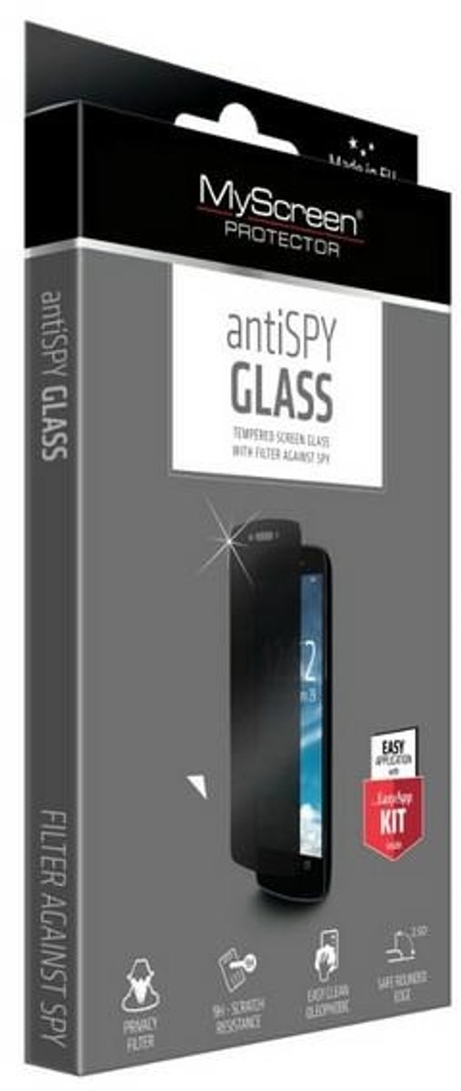 MS AntiSPY Diamond Glass iPhone 6 4.7 Gehard glas