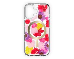 iDeal of Sweden Clear Case geschikt voor MagSafe geschikt voor iPhone 16 - Tropical Floral
