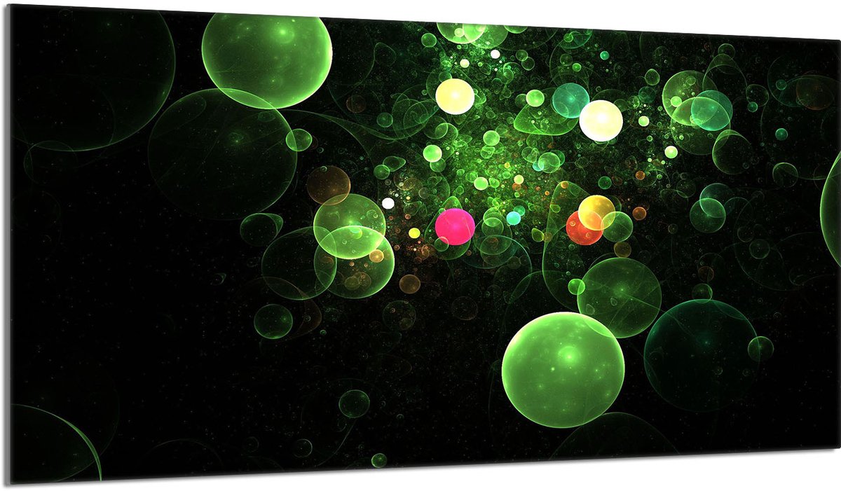 TMK ArtDeko - Snijplank - Glas - 90x52 cm - Bańki