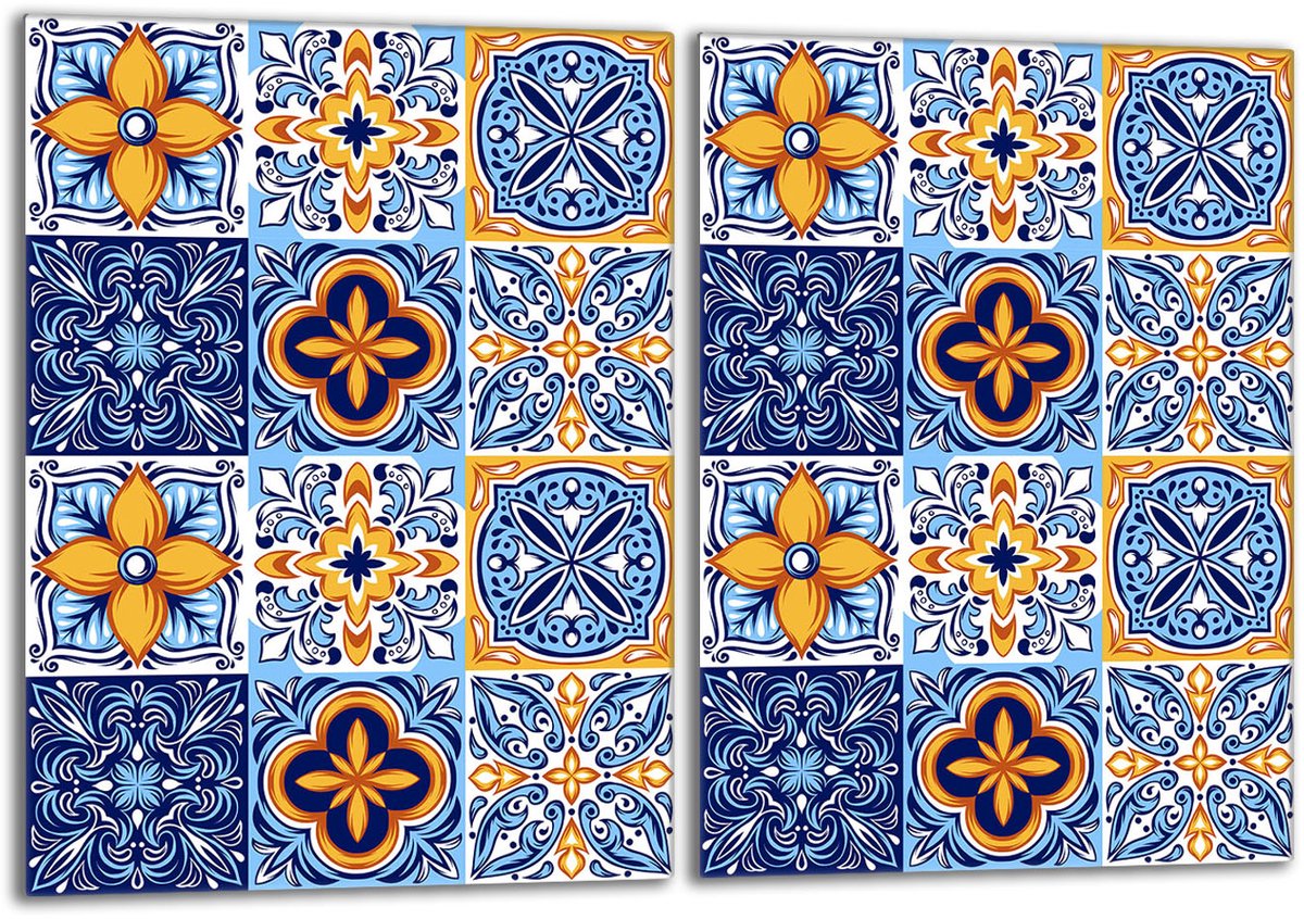 TMK ArtDeko - Mozaïek Snijplank - Glas - 40x52cm