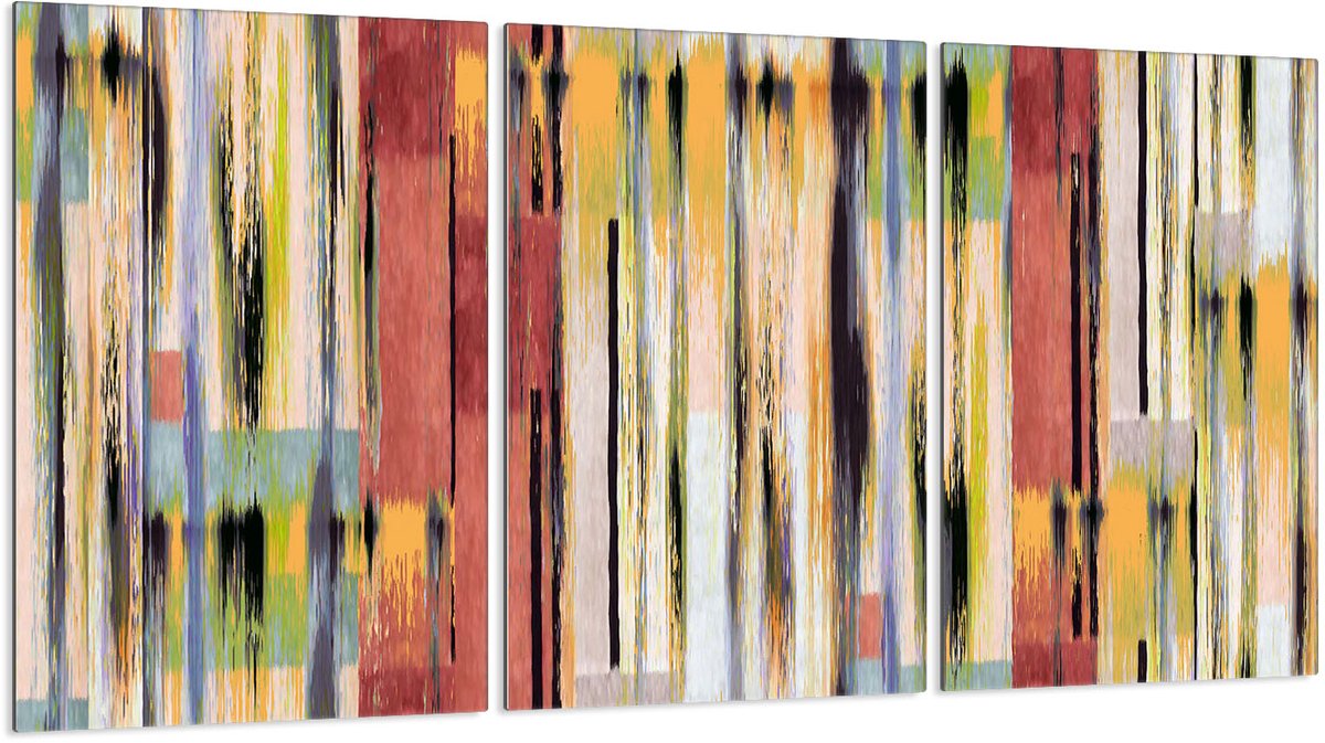 TMK ArtDeko - Serie 3x30 - Glazen Beschermer - 30x52 cm - Gekleurd Glas