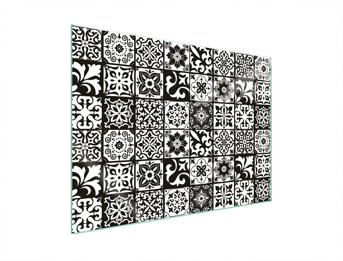 TMK ArtDeko - Snijplank - 70x52 cm - Glas - Bescherming en Decoratie