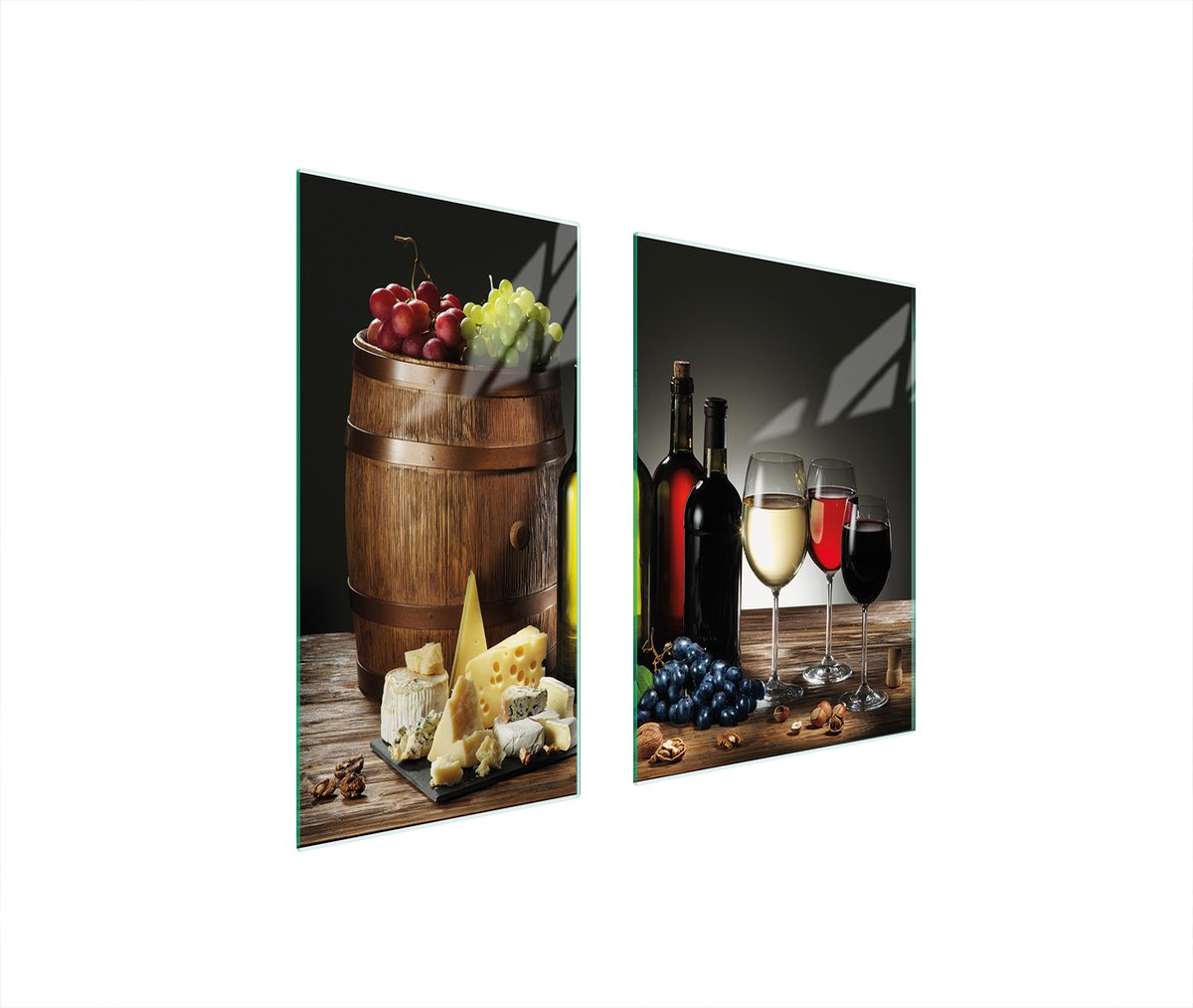 TMK ArtDeko - Snijplank - Schokbestendig - 75x52 cm - Glazen Beschermplaat