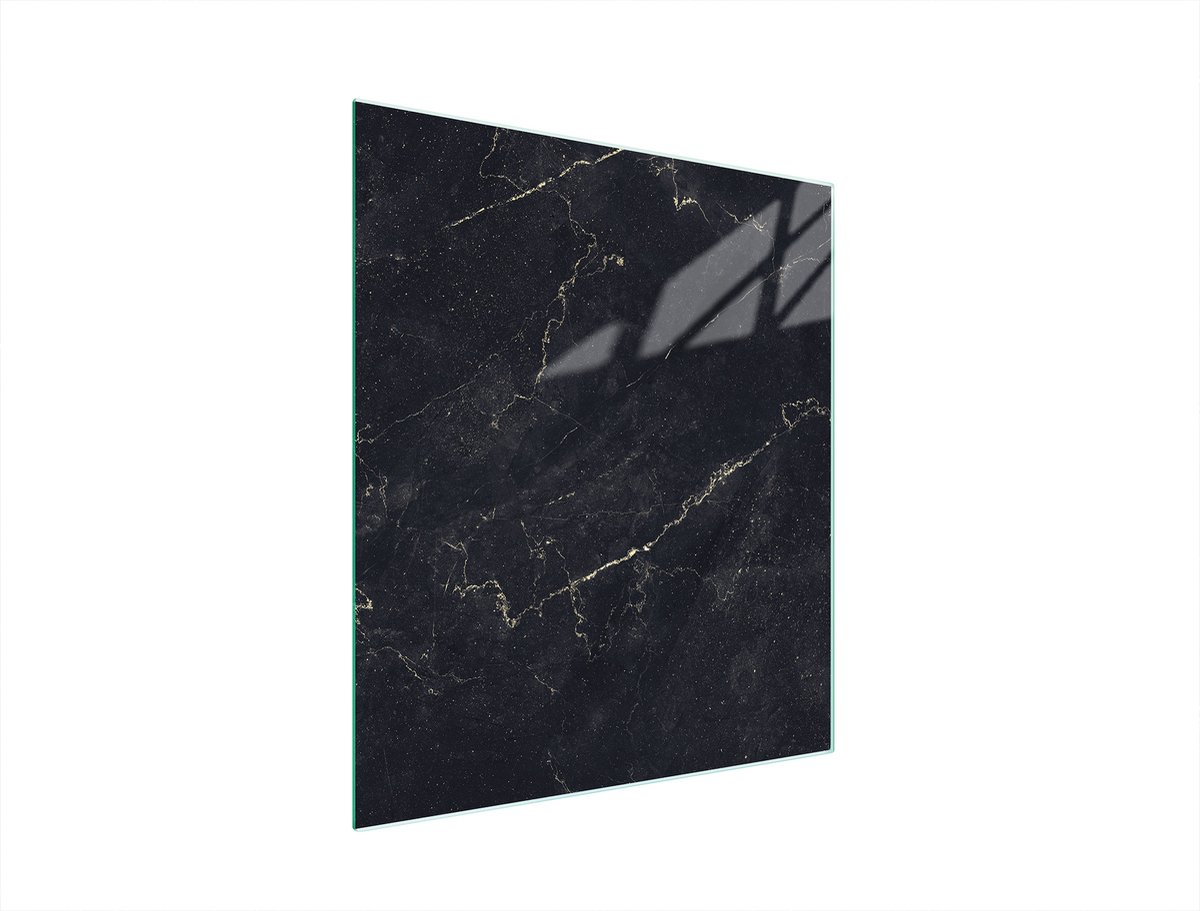TMK ArtDeko Serie - Glazen Snijplank - 45x52 cm - Marmer - Beschermend Paneel