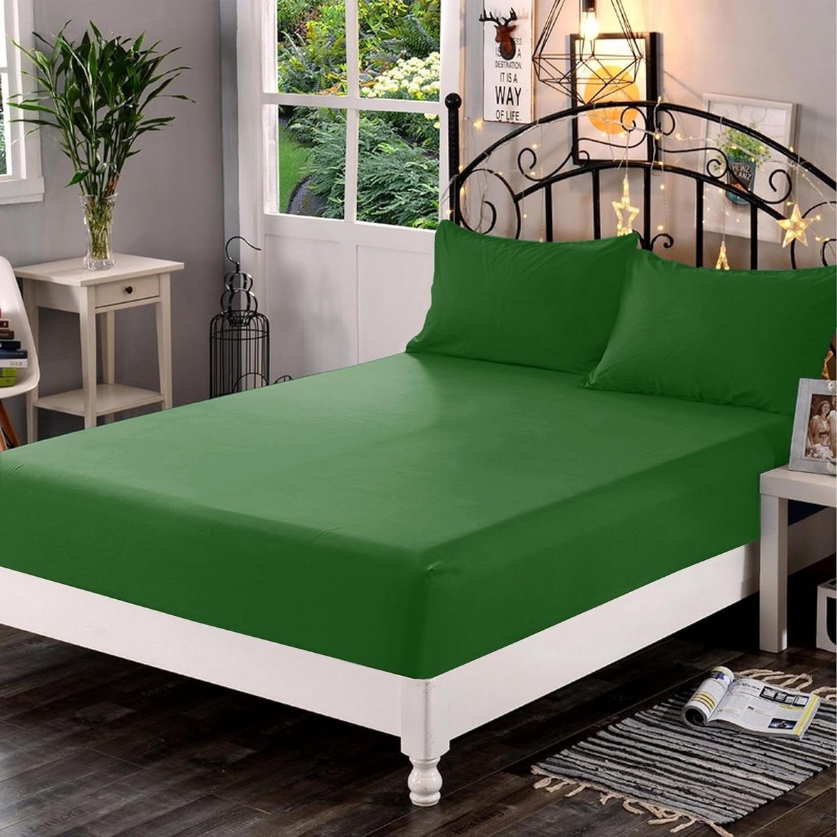 Elegant Comfort 1500 Premium hotelkwaliteit hoeslaken van de zachtste kwaliteit microvezel
