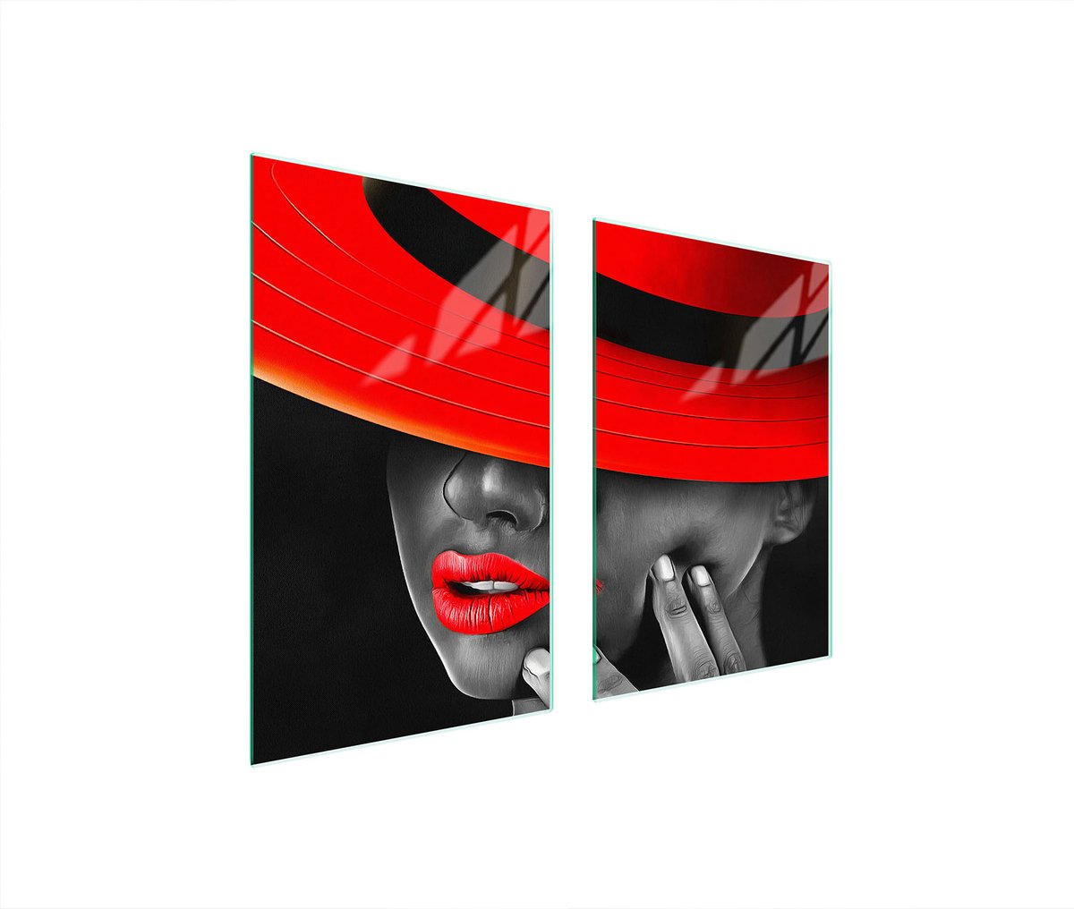TMK ArtDeko - Snijplank - Glas - 65x52 cm - Beschermplaak