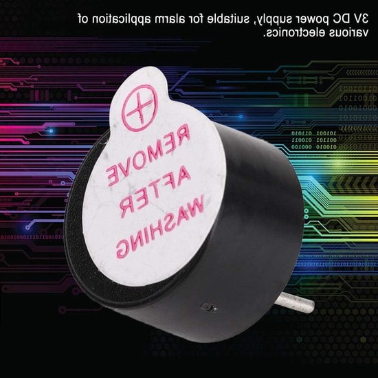 10 Stuks DC3V Actieve Buzzer Alarm Geluidssignaal voor Elektromagnetische Spoel 9x6MM 9x5.5MM van Merkloos — afbeelding 3