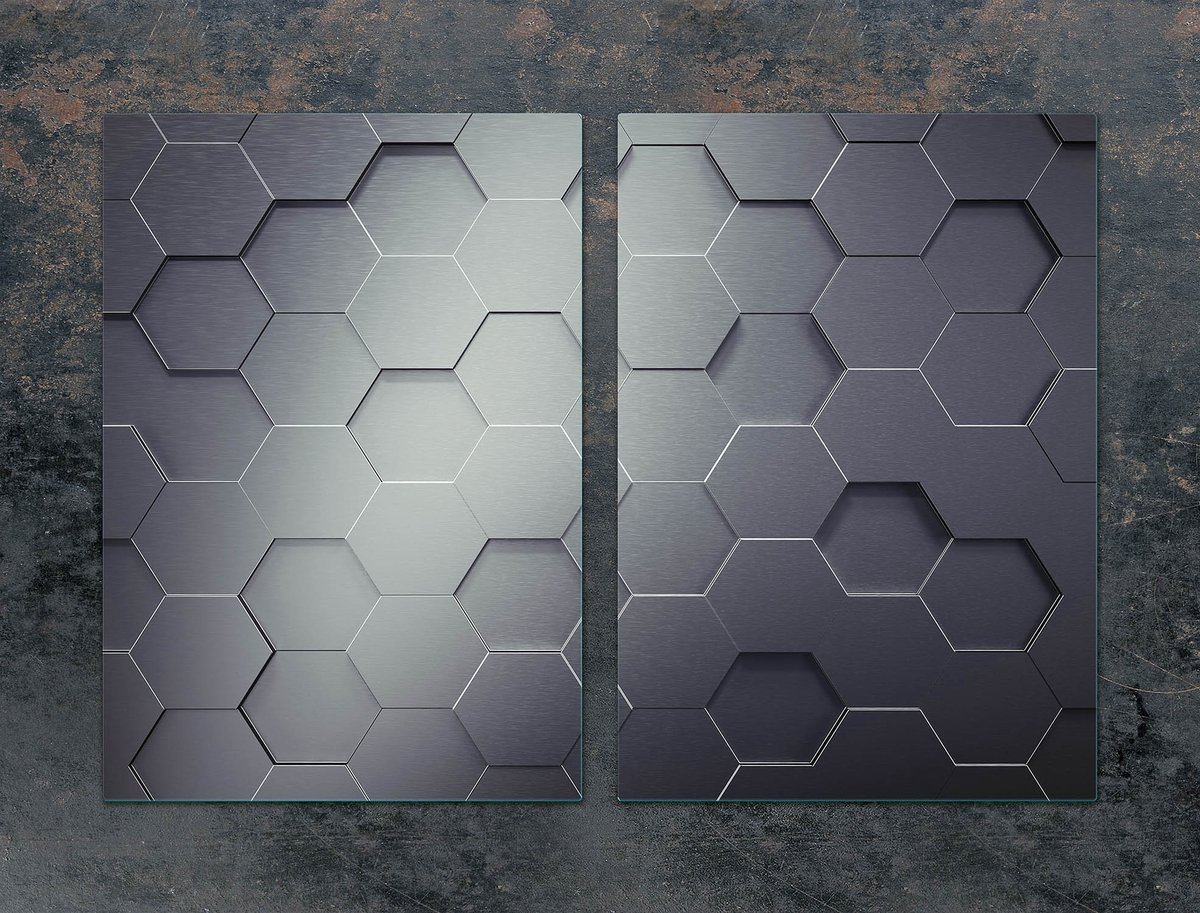 TMK ArtDeko - Snijplank - Glas - 35x52 cm - Hittebestendig