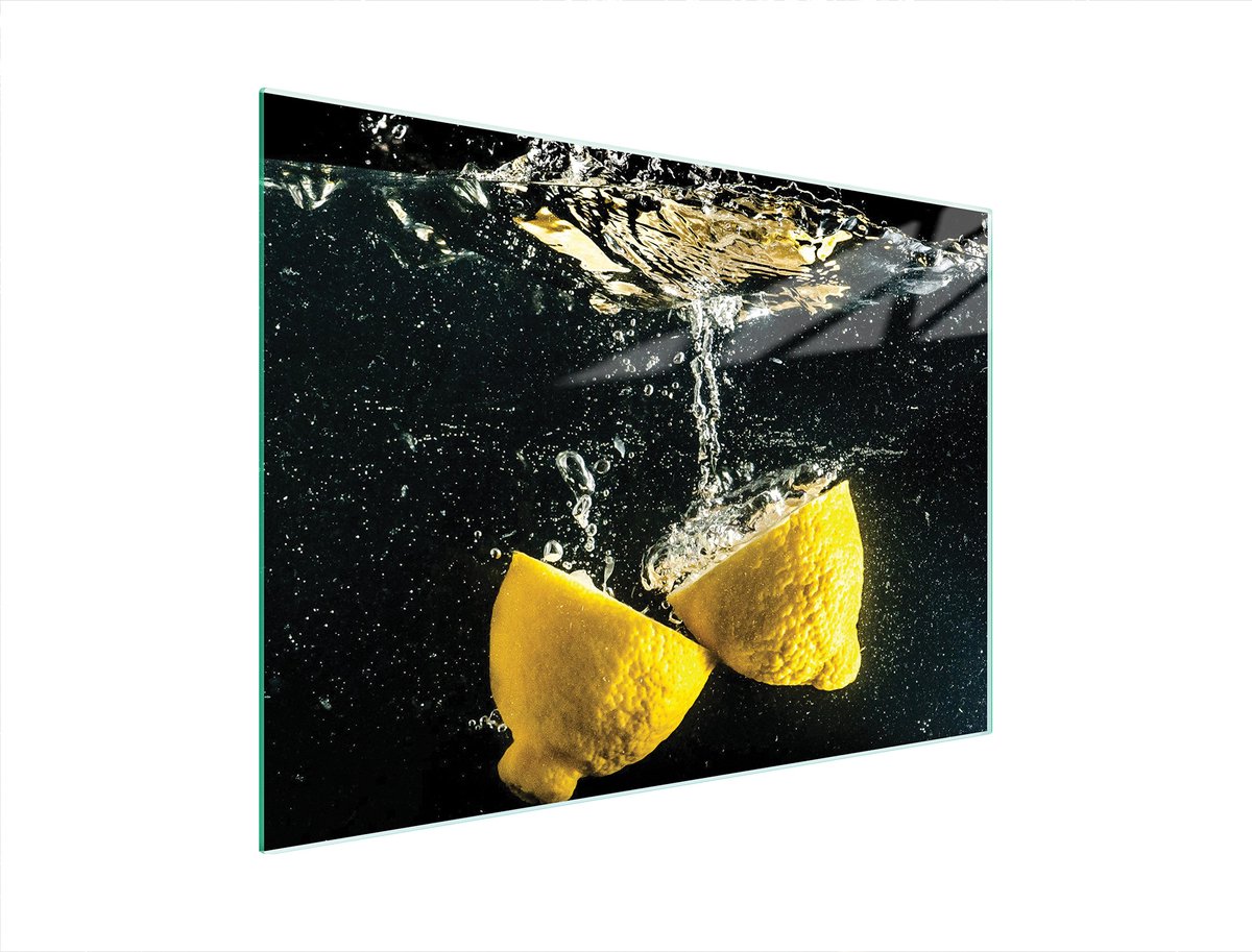 TMK ArtDeko - Snijplank - Glas - 40x30 cm - Citroenmotief