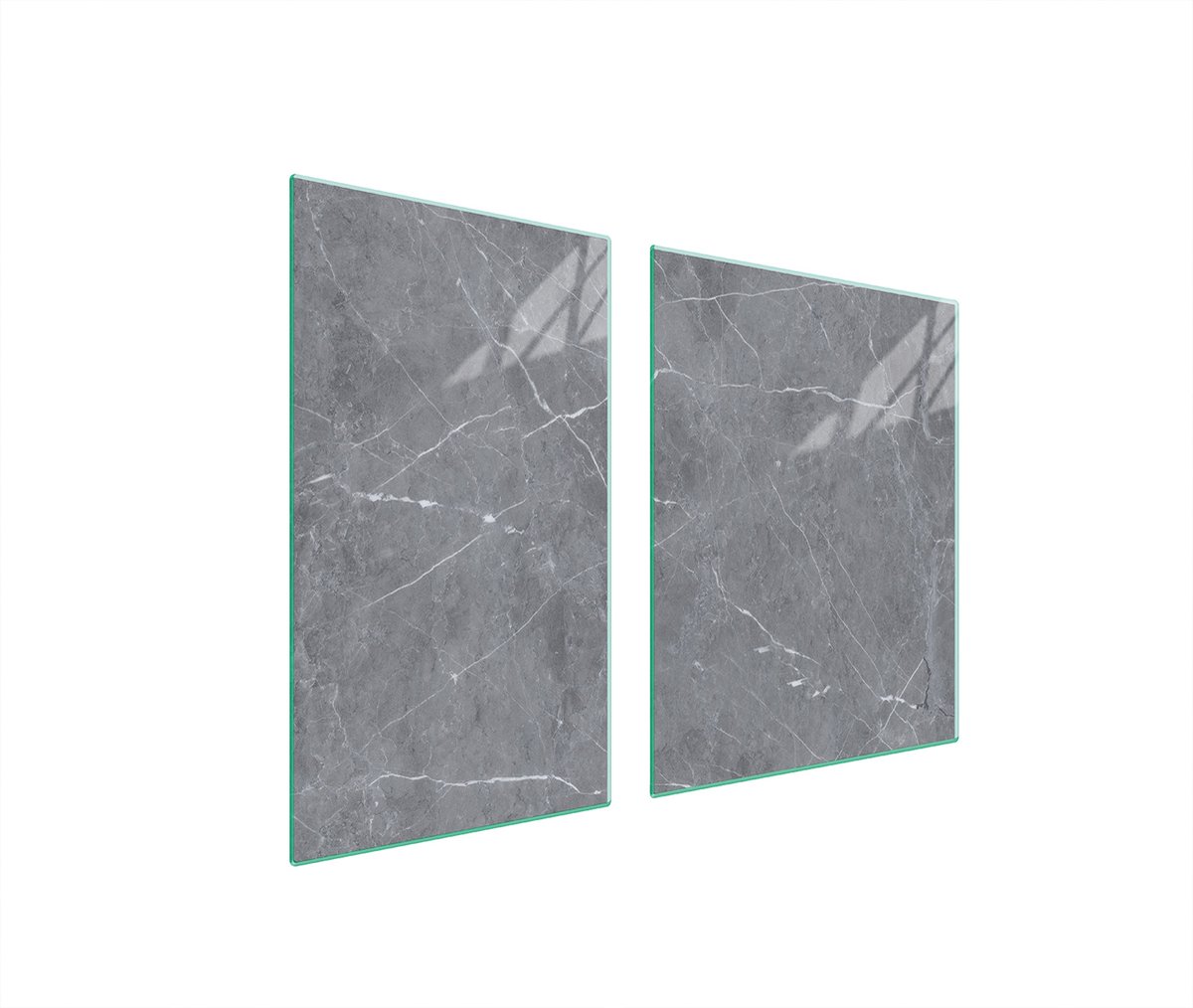TMK ArtDeko - Snijplank - Glas - 100x52 cm - Beschermplaat