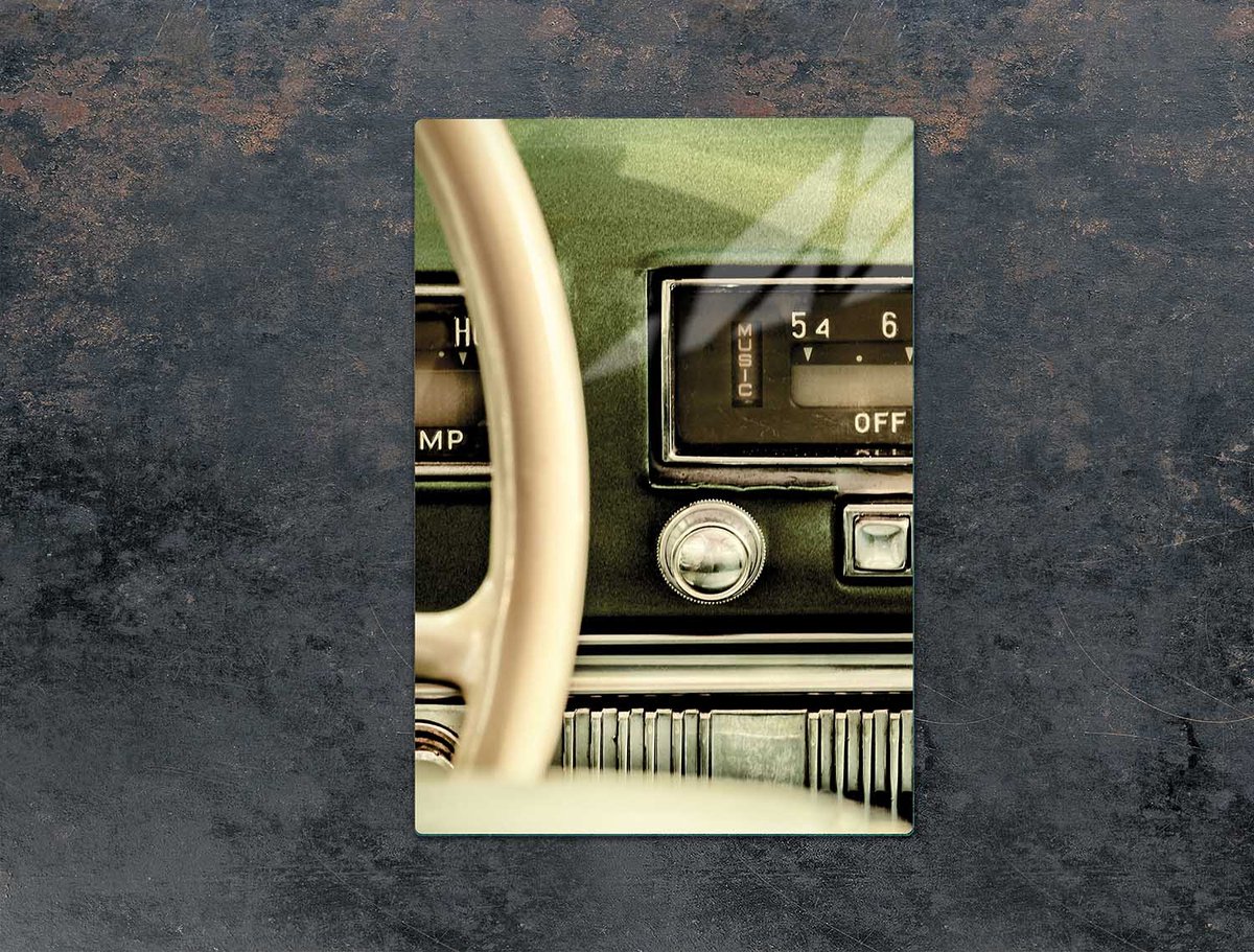 TMK ArtDeko Serie - Snijplank van Gehard Glas - 35x52 cm - Veelzijdig Gebruik