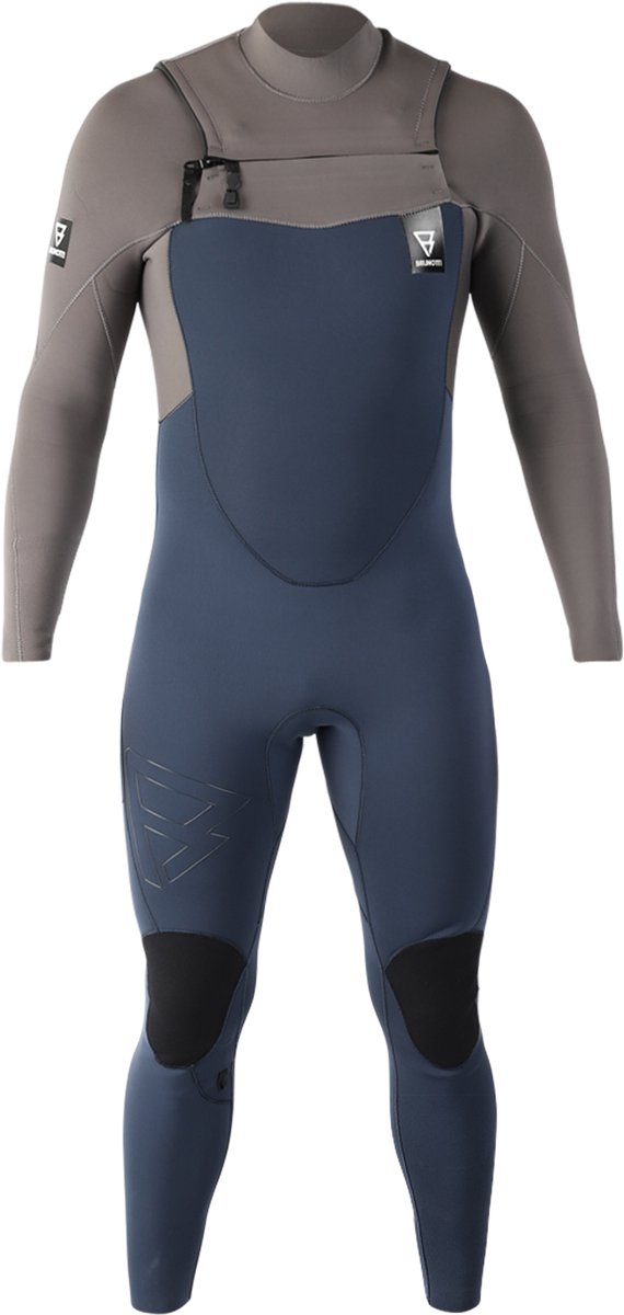 Brunotti Wetsuit Heren Radiance 4/3 mm Blauw