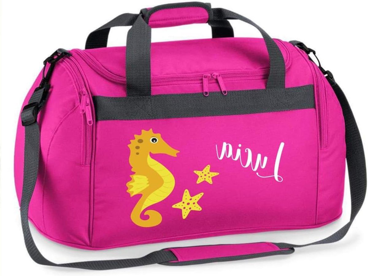 Sporttas Kinderen - Zwemtas Duffle Bag - Sporten en Reizen - Gepersonaliseerd met Naam