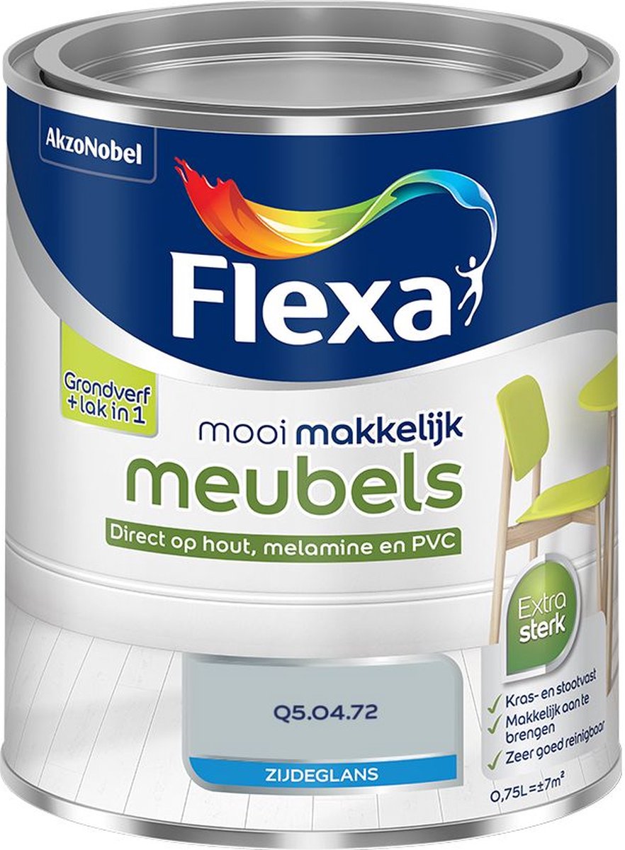 Flexa - Mooi Makkelijk Meubels Zijdeglans - Q5.04.72 - Mengverf - 0.75 L