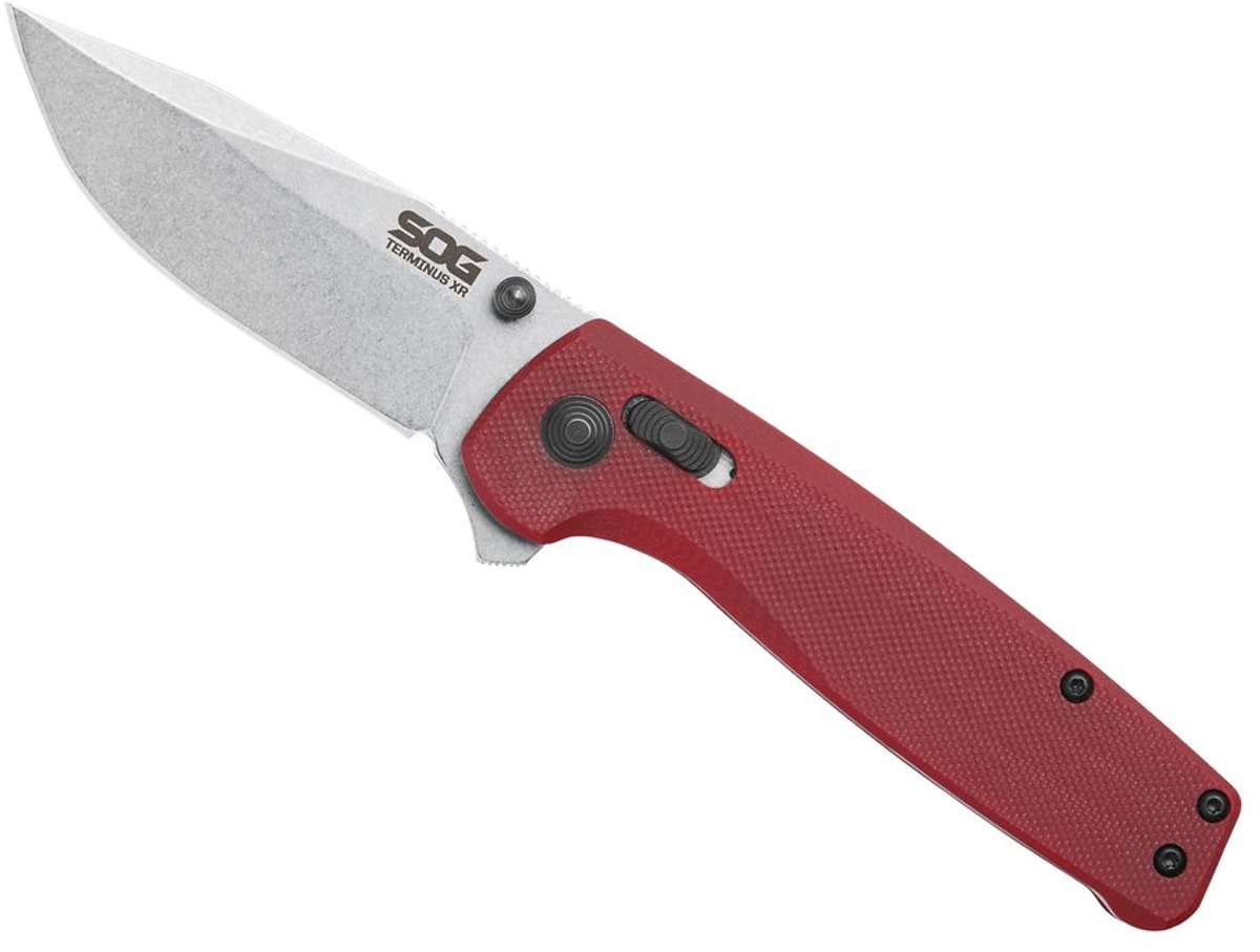 SOG Zakmes Terminus XR G10 Crimson PE